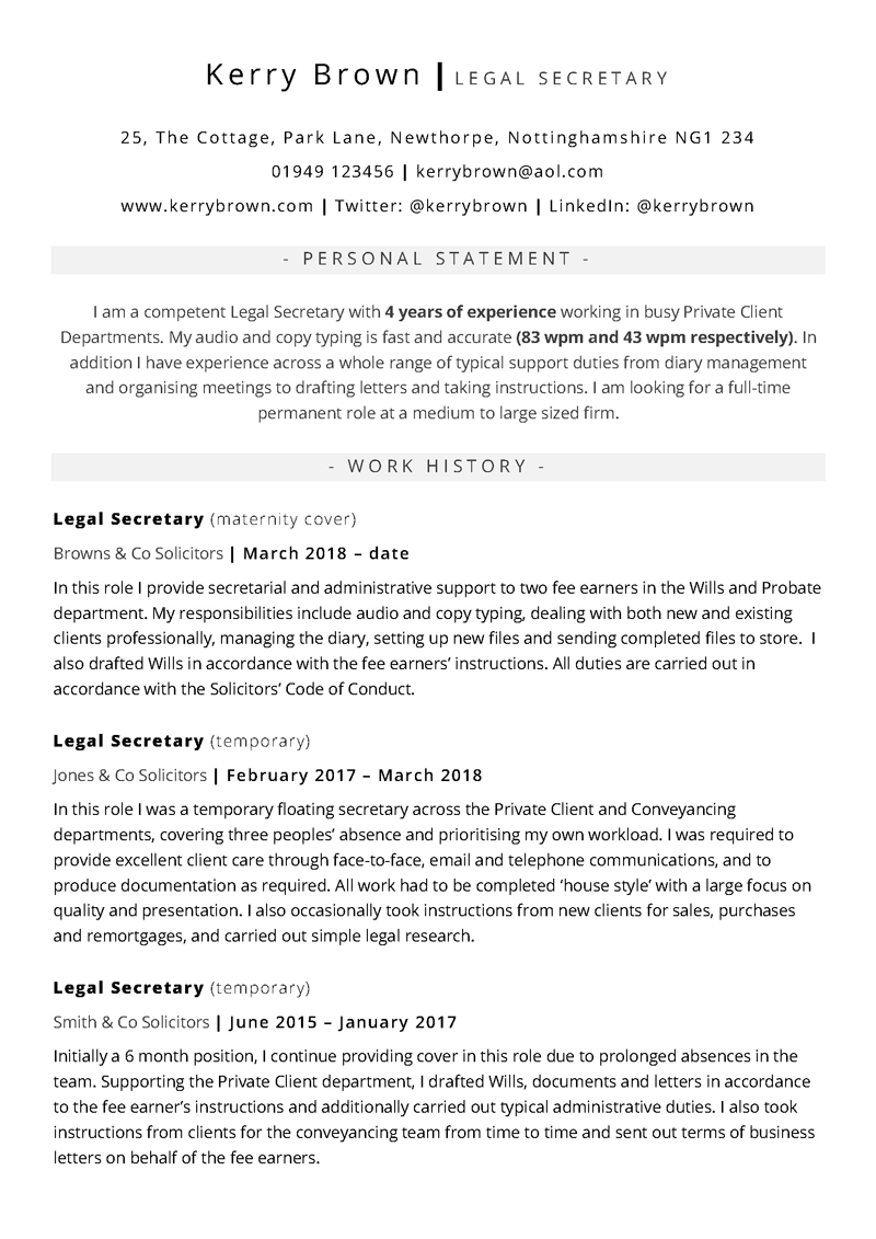 Law CV Templates in Word to download (free) no registration needed (2023)